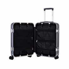 外交官 YH-17072 铝合金框珍品系列拉杆箱 20寸 银色