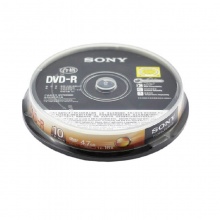 索尼 DVD-R 刻录光盘 4.7G （10片装）