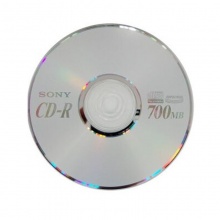 索尼 CD-R 光盘/刻录盘 48速 700MB（50片装）