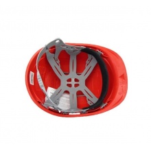 代尔塔/DELTAPLUS 安全帽 102012（顶部带透气孔）红色