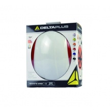 代尔塔/DELTAPLUS 透气型ABS安全帽 102202 白色