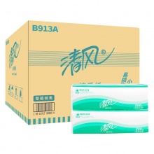 清风 B913A 三折擦手纸 200张/包 20包/箱