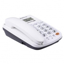 齐心(Comix) T100 电话机 白色