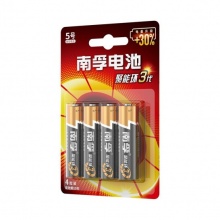 南孚 LR6-4B 碱性电池 5号 1.5V 4节/卡