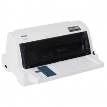 爱普生（EPSON）LQ-635KII 82列平推票据针式打印机 24针 0.53mm