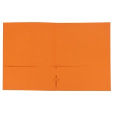 益而高 3001P001 插袋纸质文件夹 A4 橙色 20个/包