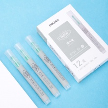 得力 S731 单头细杆荧光笔 绿色