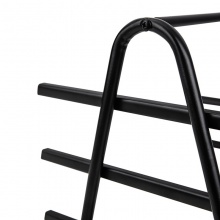 得力 9184 四层金属网状文件盘 黑色