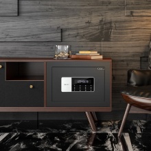 得力 92619 电子密码保管箱 H250 黑色