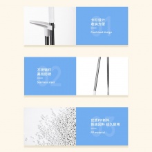 得力得心 LQ582 带齿梳簸箕 灰色