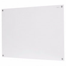 得力 8735B 磁性钢化玻璃白板 600*900mm 白色