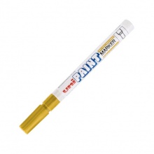 三菱 PX-21 油漆笔 0.8~1.2mm 黄色 12支/盒
