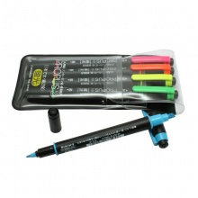 三菱 PUS-101T(N) 双头荧光笔套装 5色