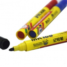 东洋 MK-168 单头油性记号笔 2.2-2.8mm 红色