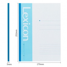 得力 7664 办公无线装订本 B5 混色 60张