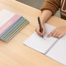 得力 7693 螺旋装订本 B5 混色 60张