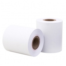 得力 3143 热敏收银纸 80mm*80mm 白色 2卷/筒