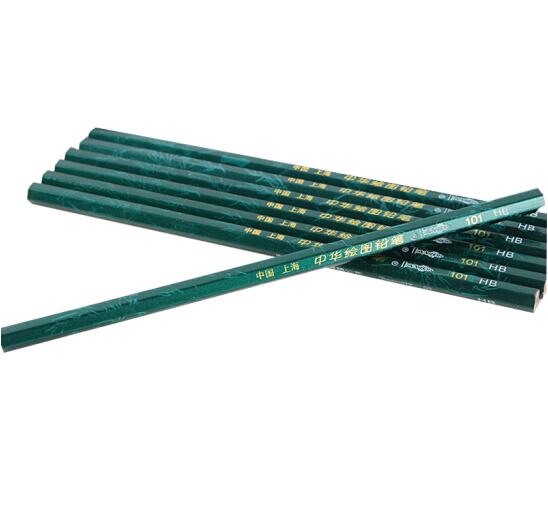 中华101 绘图铅笔 hb 12支/盒